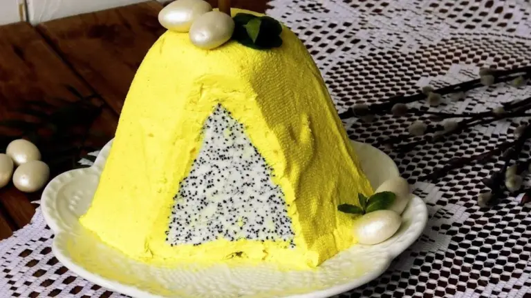 Citronový Velikonoční dezert bez vajec: Tajemství žluté kůry