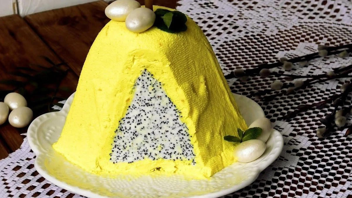 Citronový Velikonoční dezert bez vajec: Tajemství žluté kůry