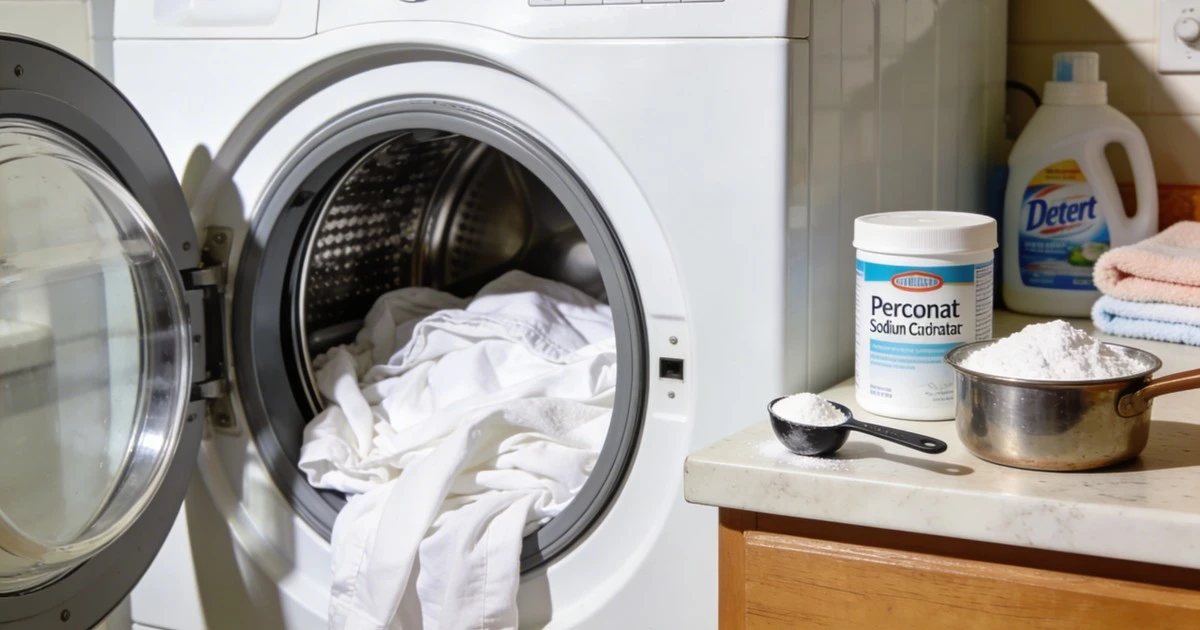 Perkarbonát: Tajný trik pro bílé prádlo v únoru 2026