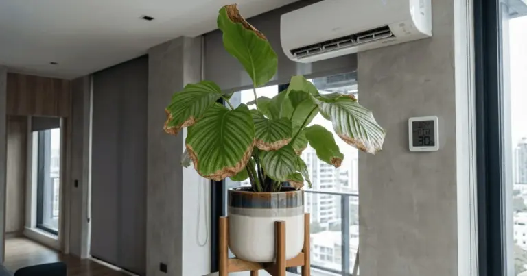 Proč pokojovkám hnědnou špičky listů: Příčina není v zalévání