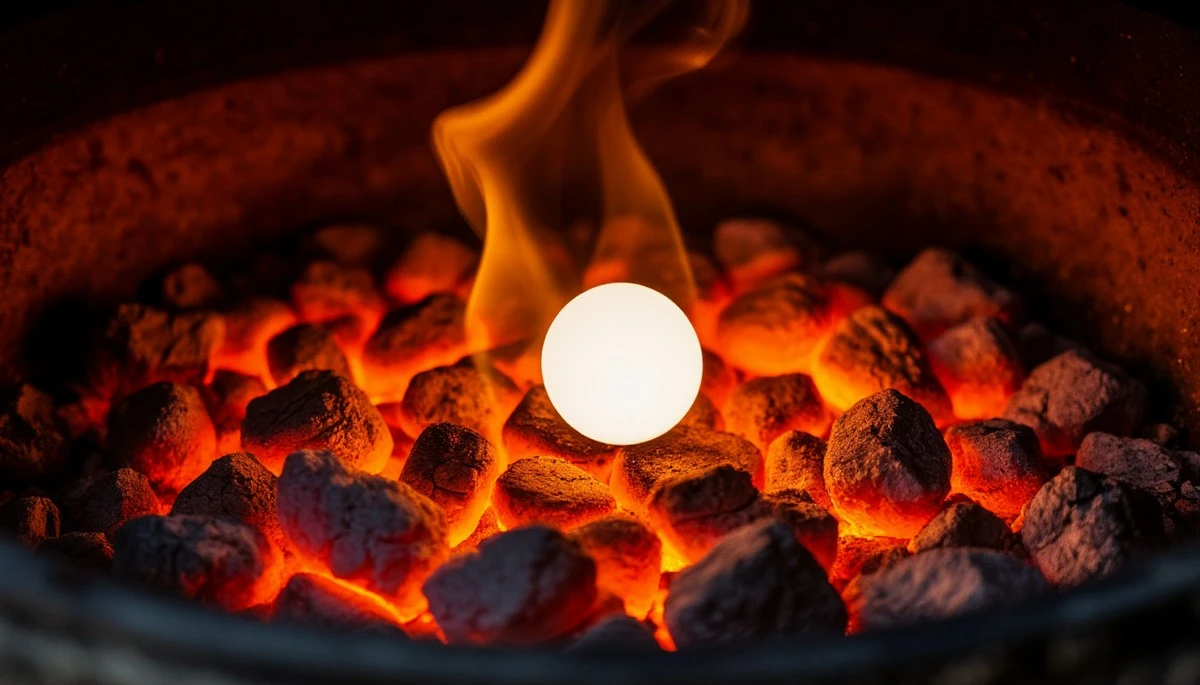 Proč tato bílá kulička v kamnech čistí komín: Trik starých mistrů funguje i v roce 2026