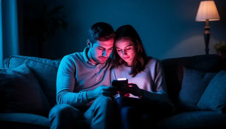 Proč ticho v obývacím pokoji značí problém, i když sedíte vedle sebe