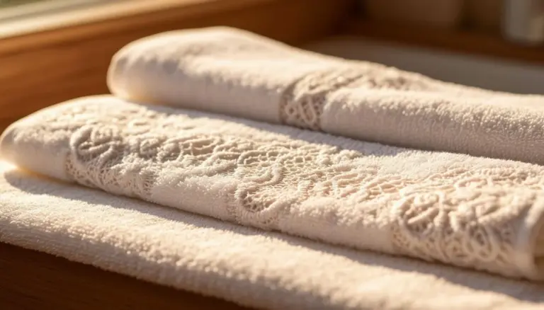 Proč zkušené hospodyně na staré ručníky našívají bavlněnou krajku