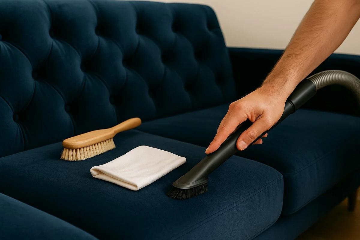 Proč zkušení čalouníci používají k čištění starého gauče kartáč s jemným vlasem - image 1