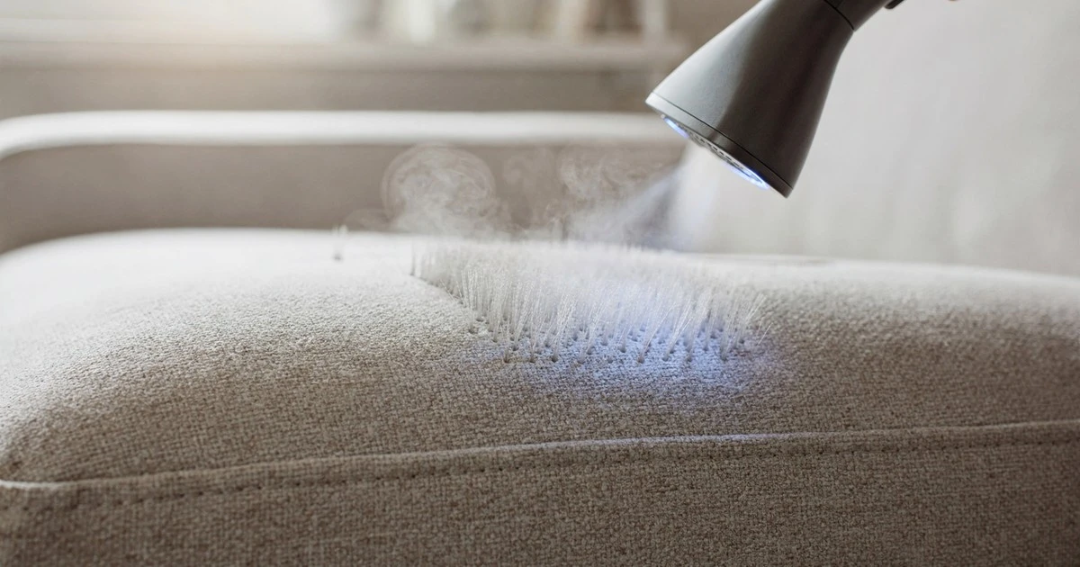 Proč zkušení čalouníci používají k čištění starého gauče kartáč s jemným vlasem