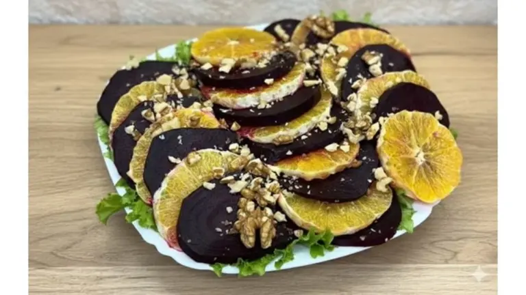 Proč zkušení hostitelé dávají na stůl plátky pomeranče k červené řepě