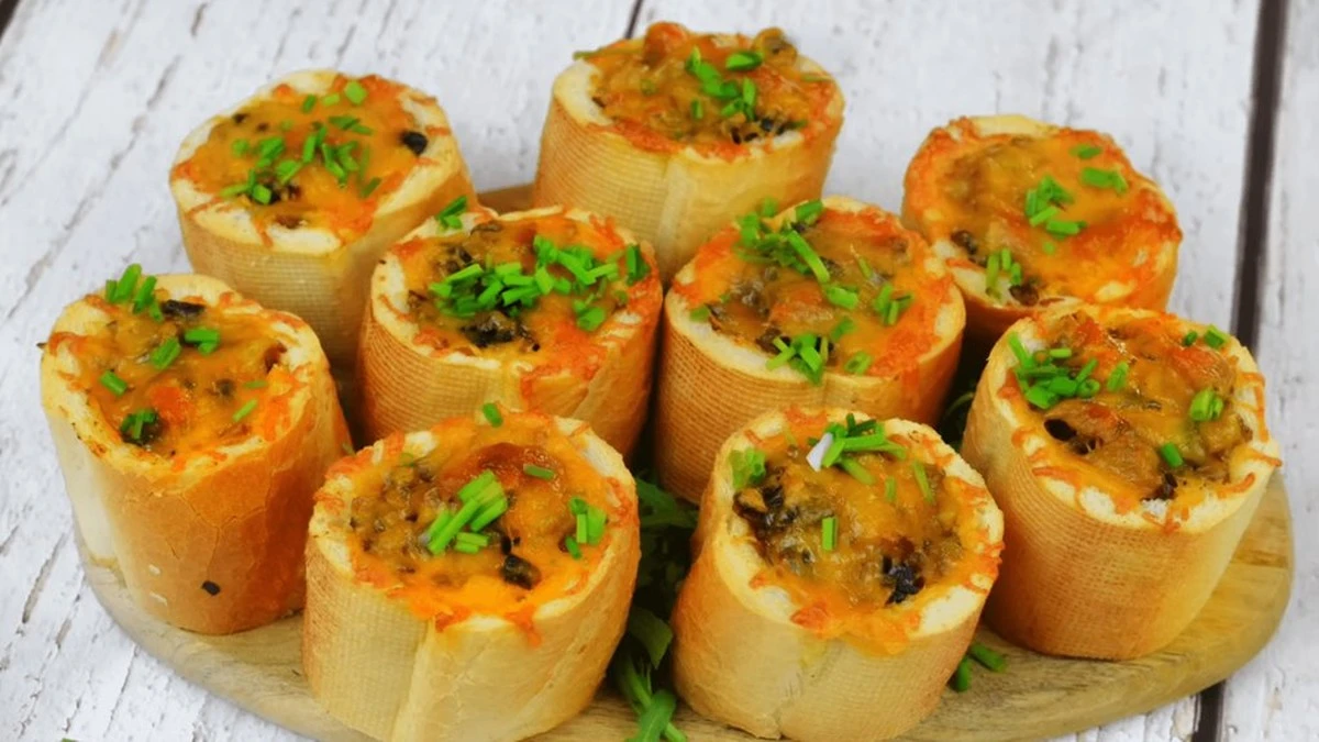 Proč zkušení hostitelé dávají plátky bagety do formy na muffiny