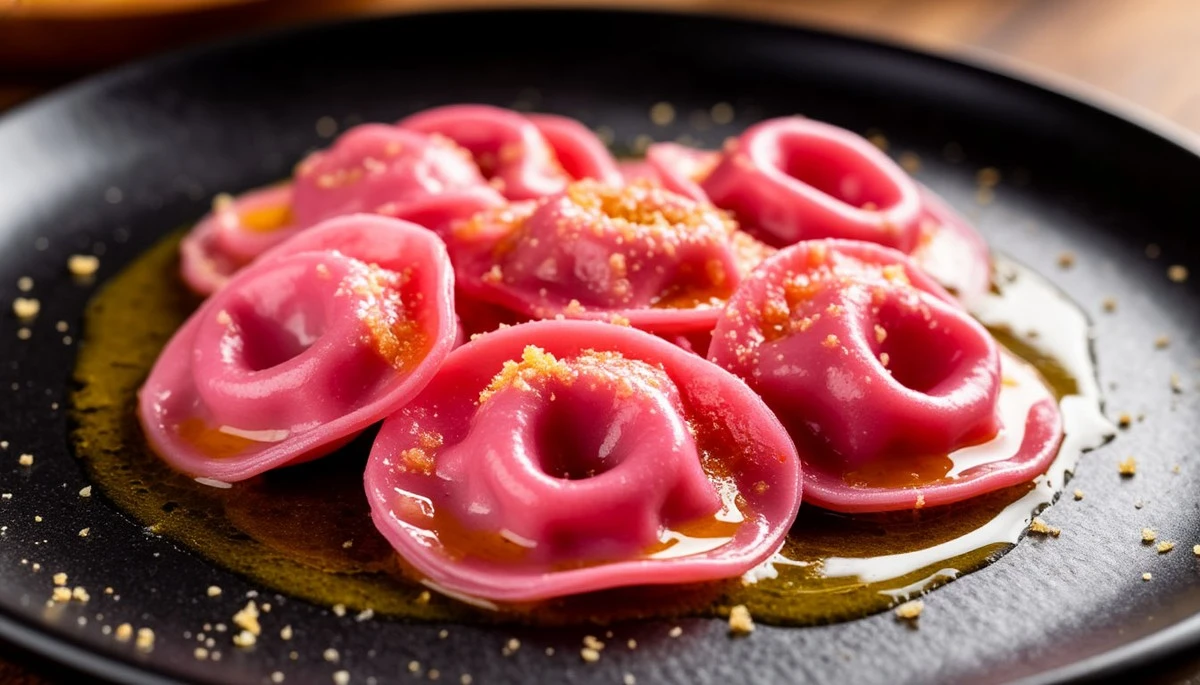 Proč zkušení kuchaři přidávají lžíci řepné šťávy do těsta na ravioli