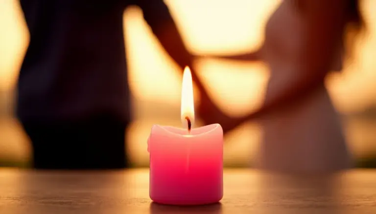 Proč zkušení terapeuti doporučují zapálit růžovou svíčku místo červené