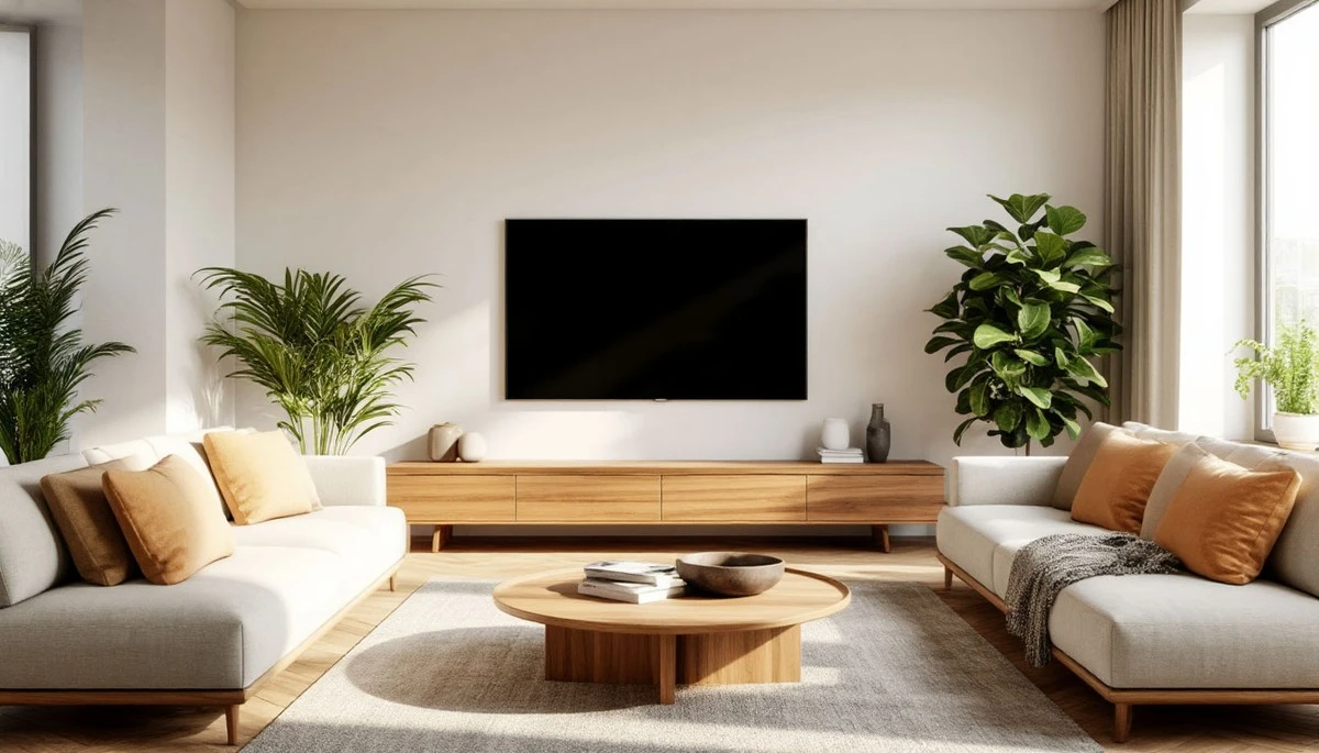 Tenký bílý panel: Skrytý trik, jak nafouknout malý obývák na dvojnásobek