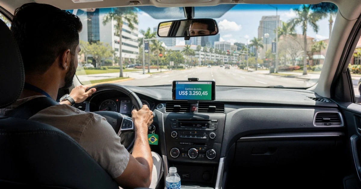 Uber v Orlandu: Modrá kontrolka, která vám vydělá