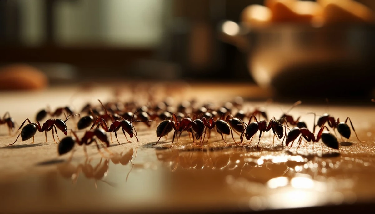 Proč se mravenci v kuchyni stále vrací: Trik s octem, který vymaže jejich neviditelnou mapu