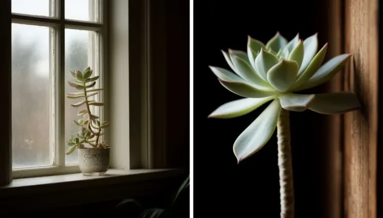 Proč se váš sukulent mění v bledou a vytáhlou nit