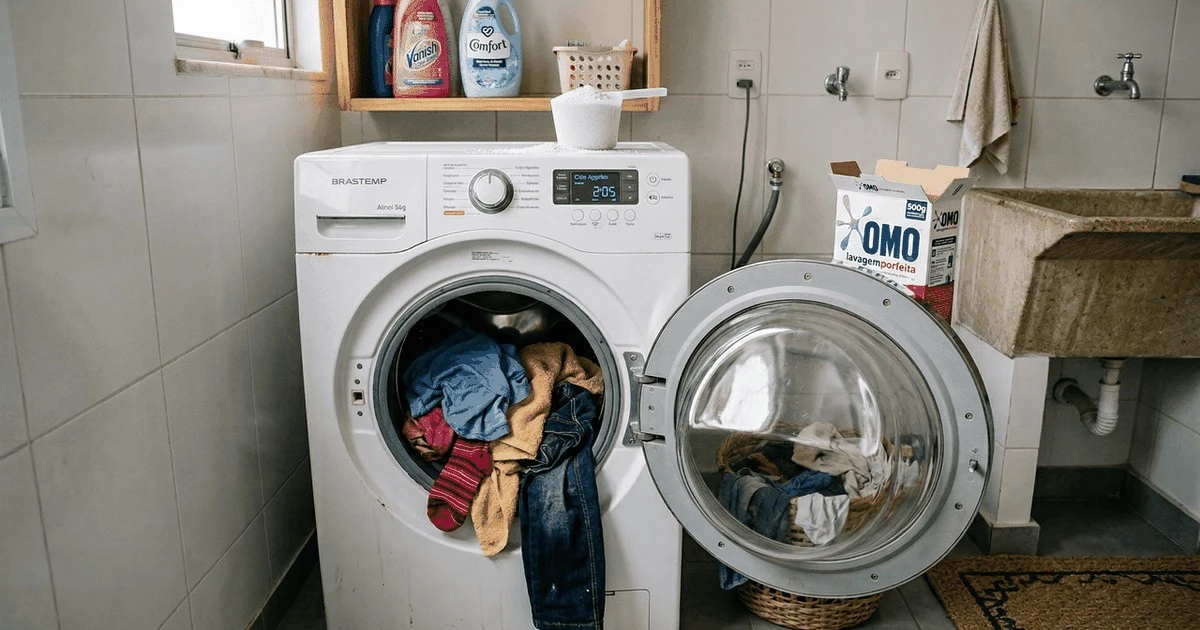 Proč zkušení hospodáři dávají do pračky jen tři lžíce prášku
