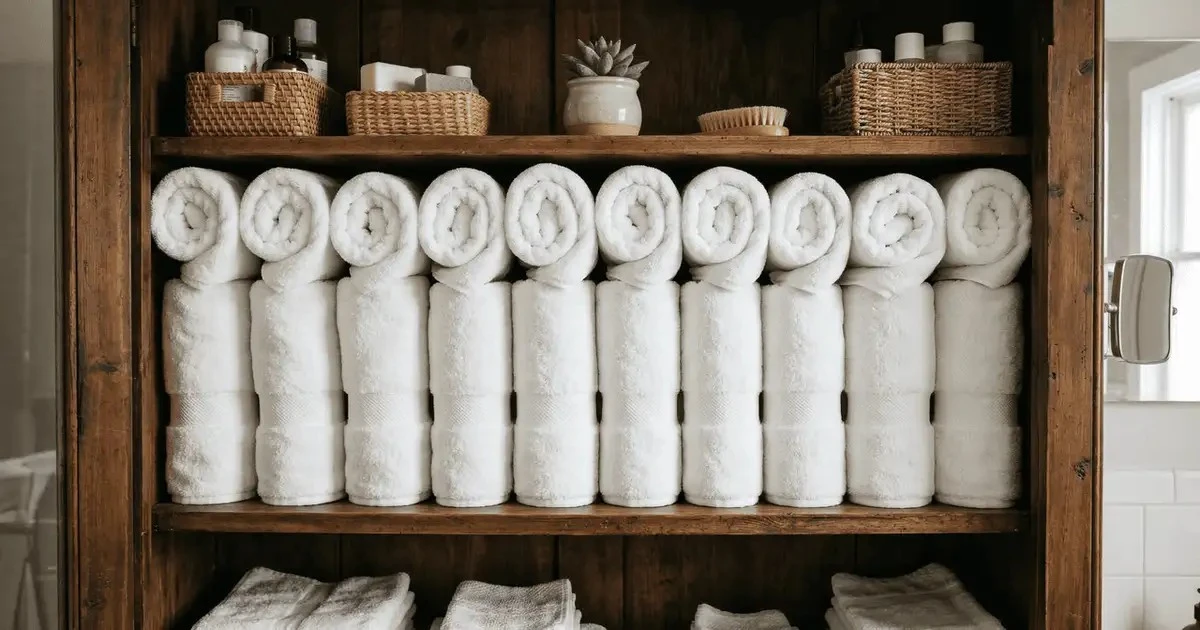 Proč zkušení hoteliéři ručníky nikdy neskládají, ale rolují