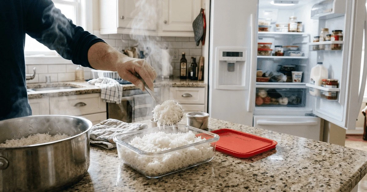 Proč zkušení kuchaři nikdy nenechávají hotovou rýži na sporáku déle než hodinu