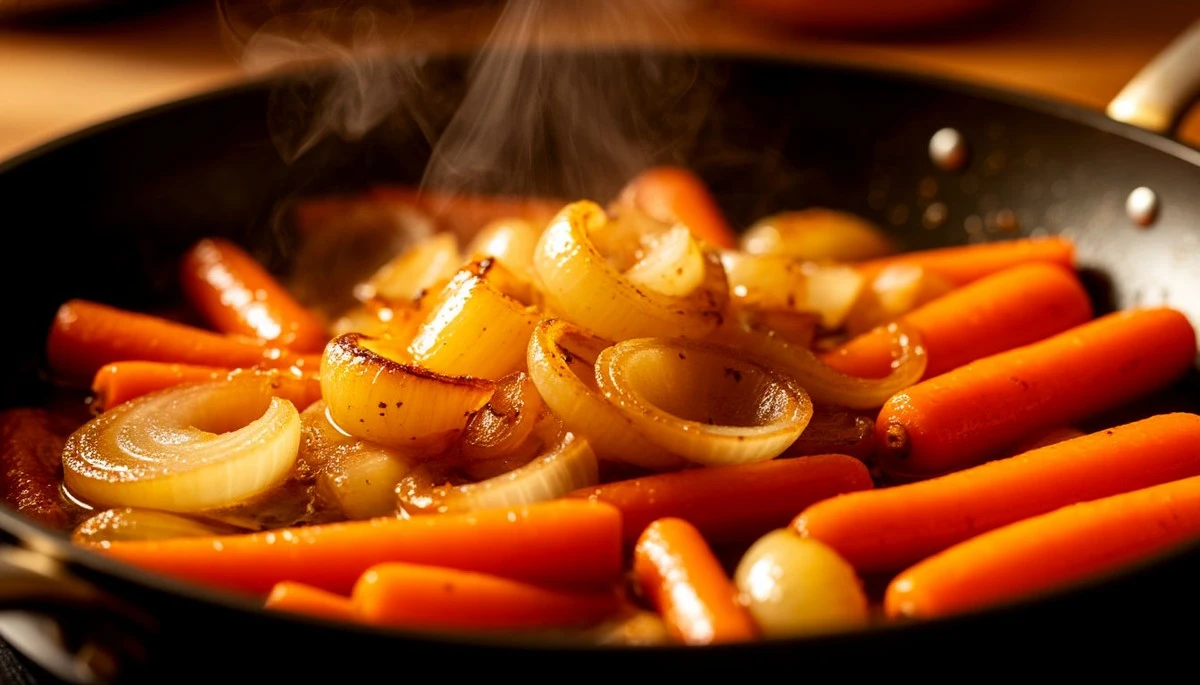 Proč zkušení kuchaři dávají cibuli do pánve vždy dříve než mrkev