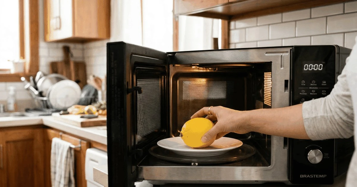 Proč zkušení kuchaři dávají citron před vymačkáním na 20 sekund do mikrovlnky