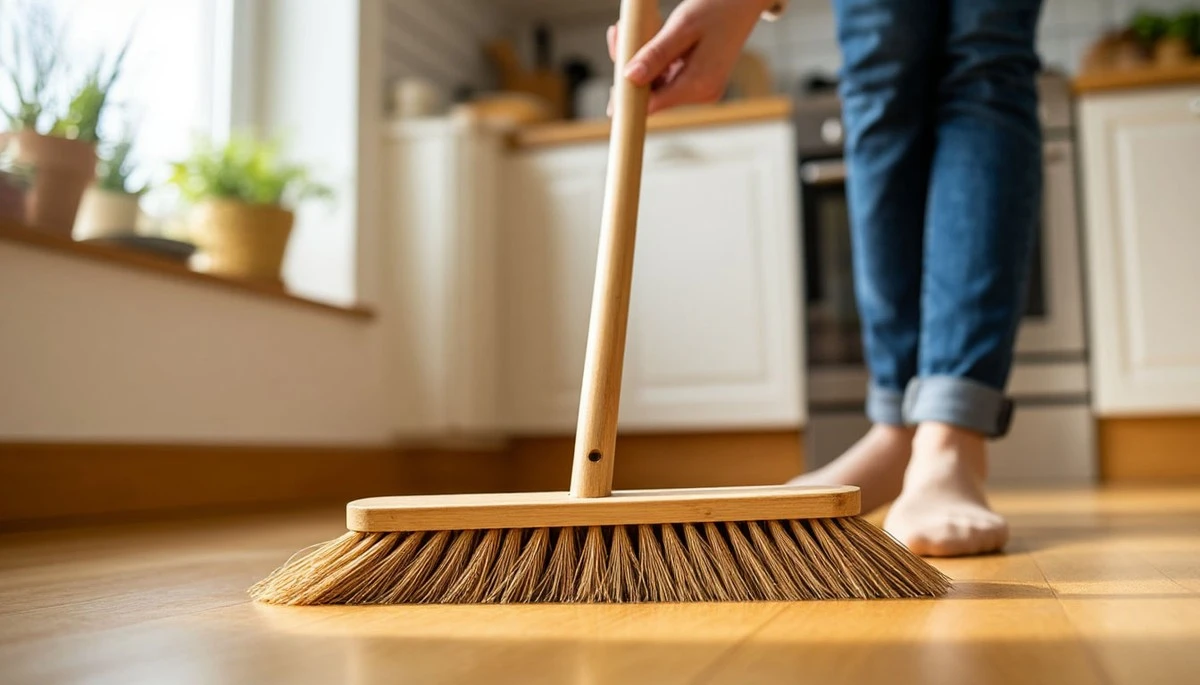 Proč zkušení lidé navlékají nylonovou punčochu na běžný smeták