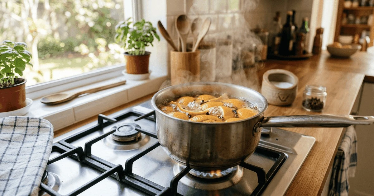 Proč zkušení lidé dávají vařit pomerančovou kůru s hřebíčkem