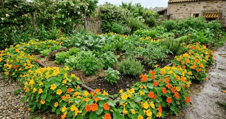 Proč zkušení zahradníci sází k salátu jednu konkrétní oranžovou květinu